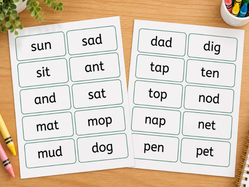 Phonics Word Flashcards | 30 Day Phonics Boost