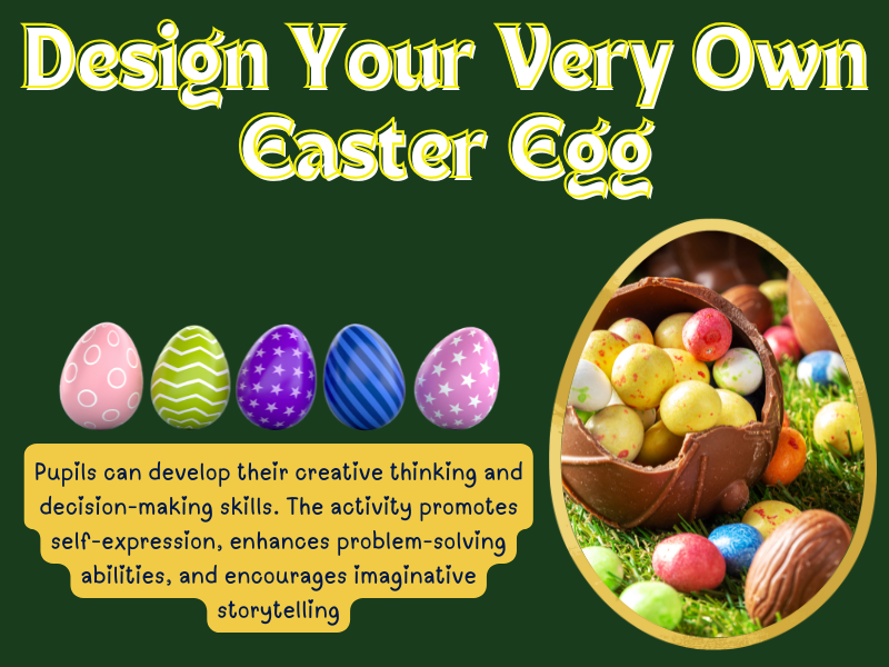 Design Your Very Own Easter Egg, Tick-the-Box Fun!