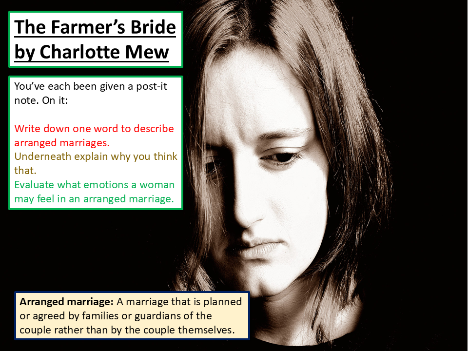 Love and Relationships The Farmer's Bride