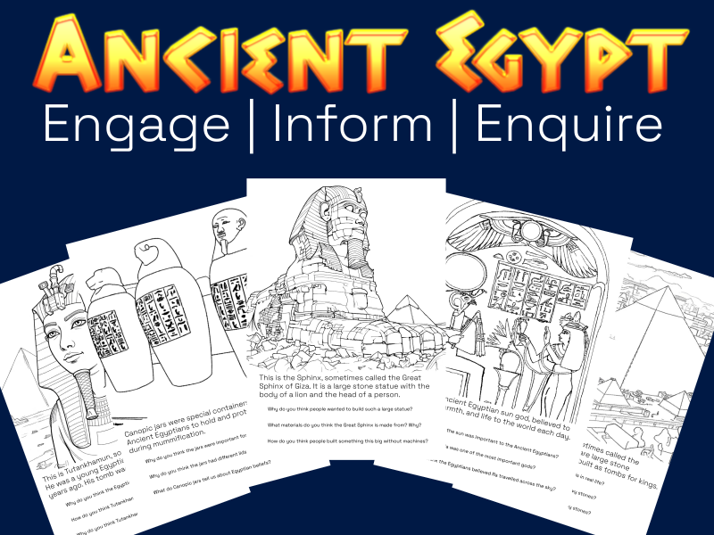 Ancient Egypt Worksheet Pack