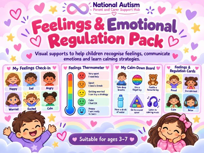 ASD Feelings & Emotional Regulation Pack