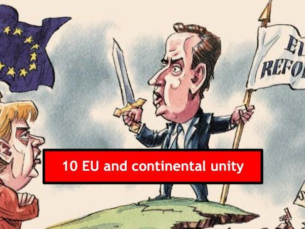 10 Relations between branches: The European Union - EU and continental unity