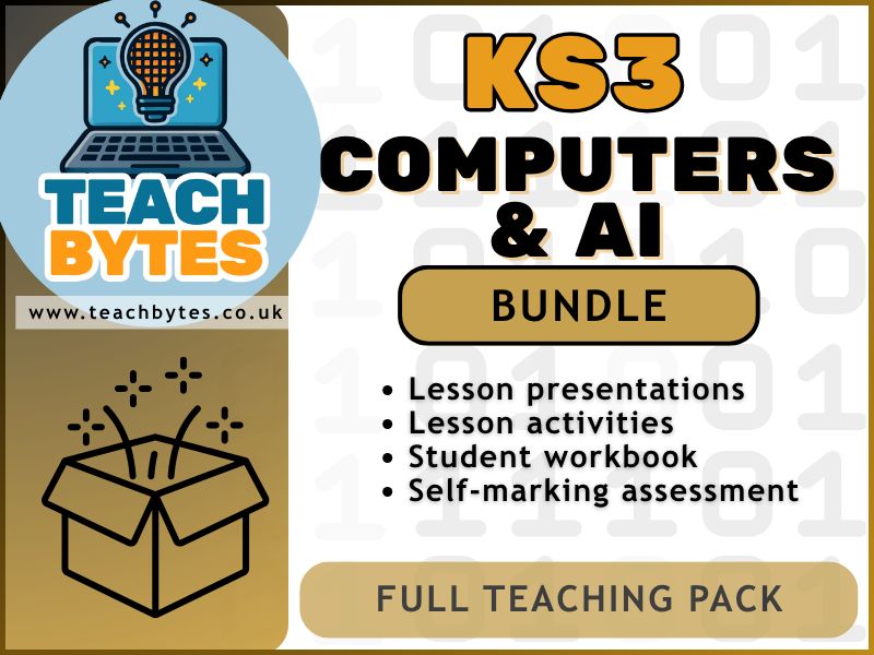 KS3 Computers & AI Full Teaching Pack 📦BUNDLE