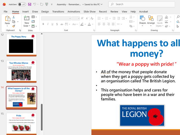 Remembrance - Assembly Resource | KS2 and KS3