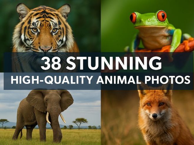 38 Stunning High-Quality Animal Photos