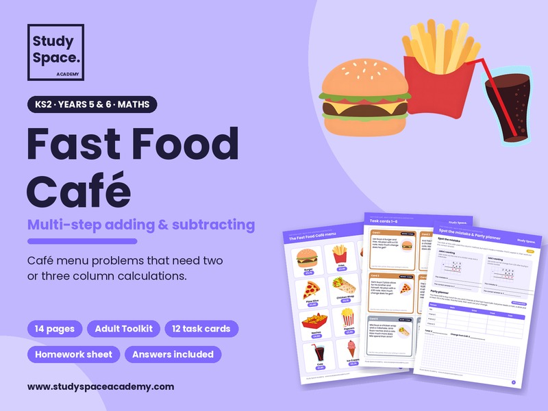 Year 5 & 6 Fast Food Café