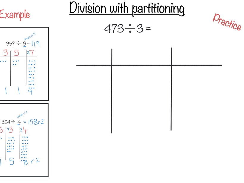 division strategy practice cards