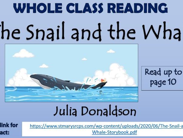 The Snail and the Whale - Whole Class Reading Session!