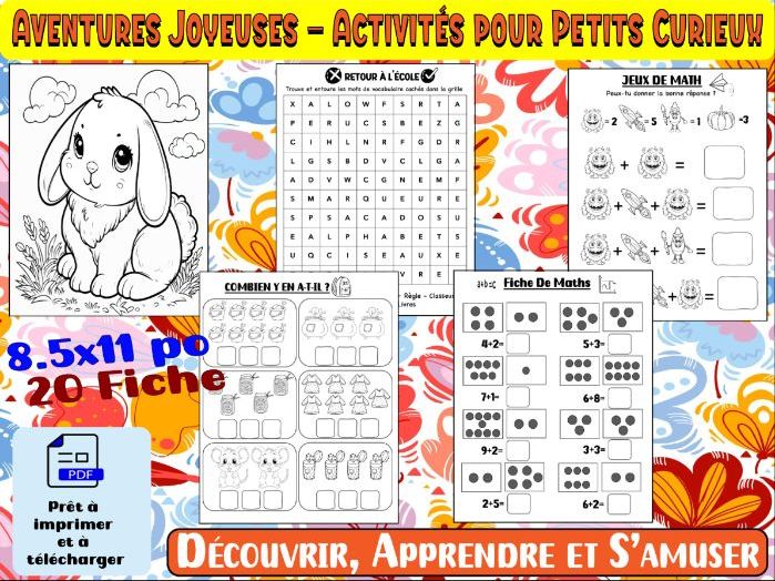 Aventures Joyeuses – Activités pour Petits Curieux