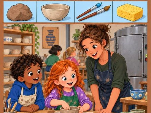 A Visit to the Pottery Studio | Reading & Writing | Grades 1-2
