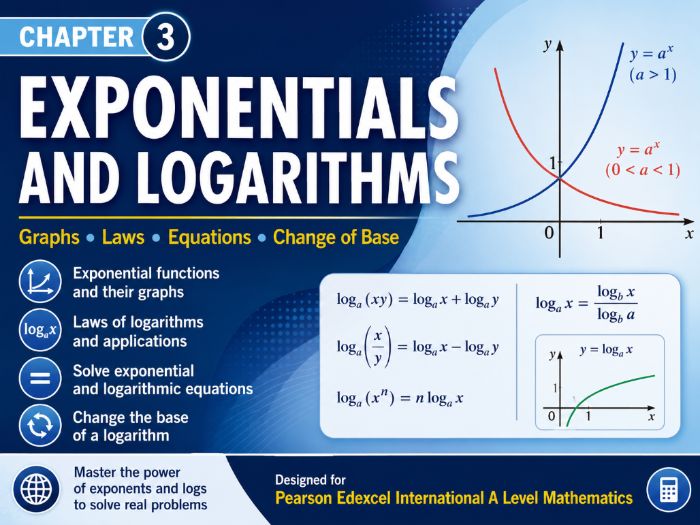 03 - Exponentials and Logarithms P2 Teacher Pack - Edexcel International A-Level Maths