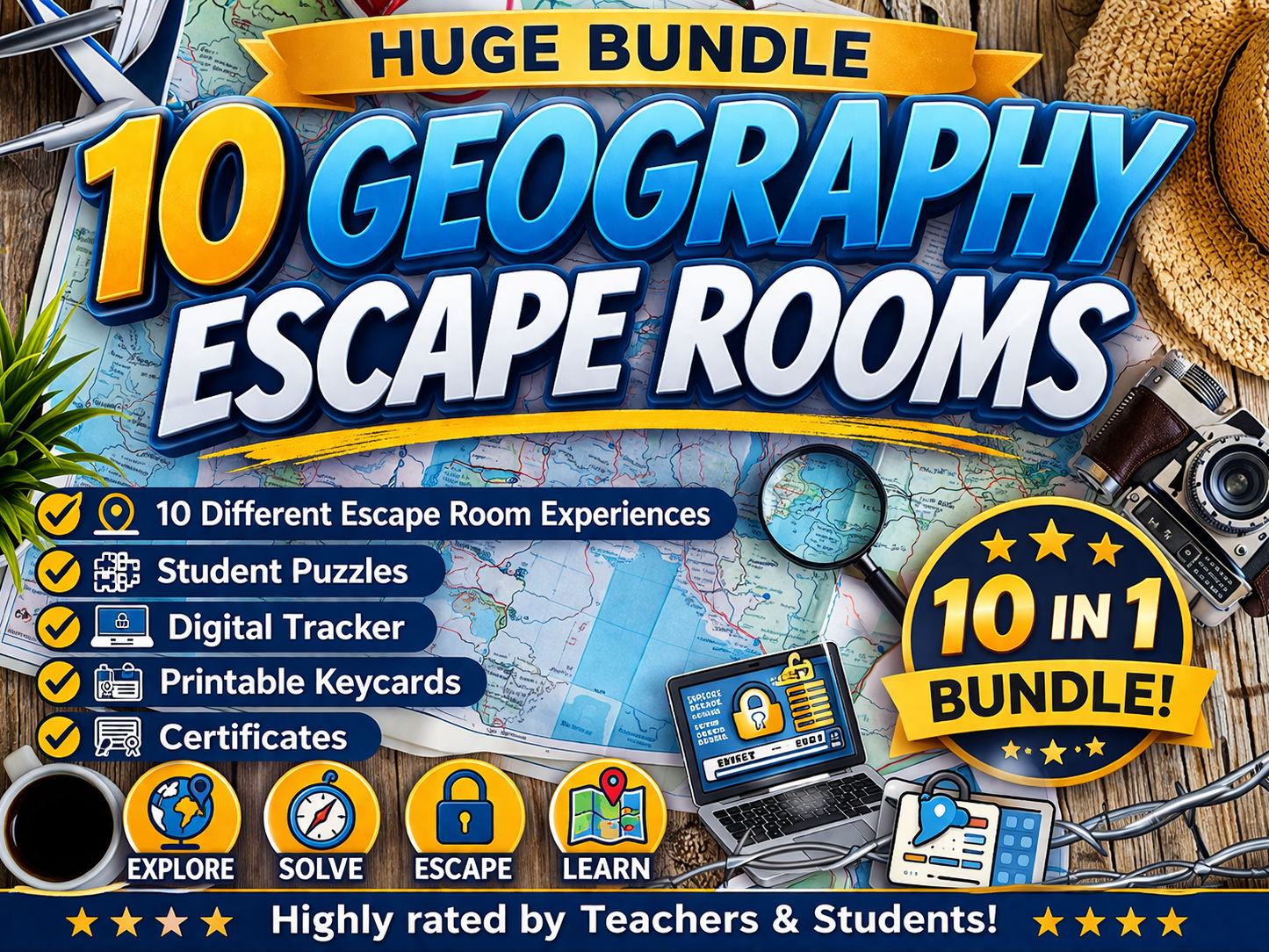 Geography Escape Rooms End of Term