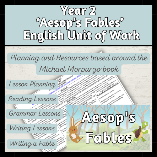 'Aesop's Fables' Year 2 English Unit of Work | Teaching Resources