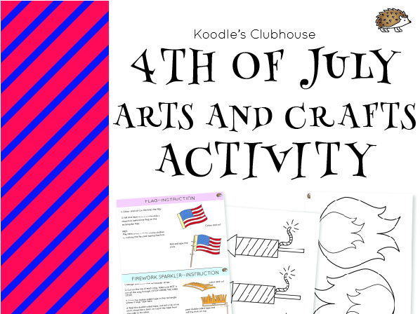 4th of July arts and craft activity