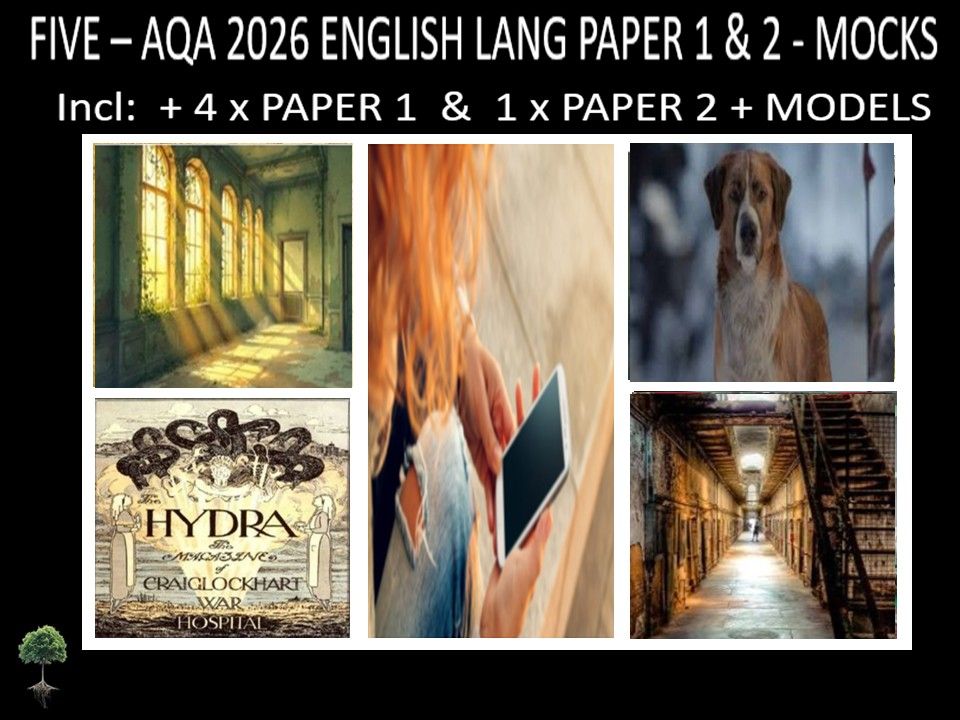 FIVE - AQA PAPER 1 & 2 | 2026 FULL MOCKS | MODELS