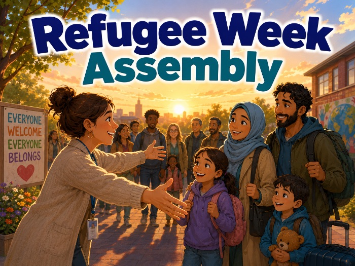 Refugee Week Assembly — KS2 | Script + PowerPoint