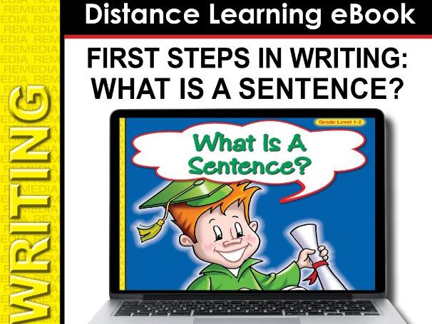 What Is A Sentence? - First Steps in Writing (eBook)