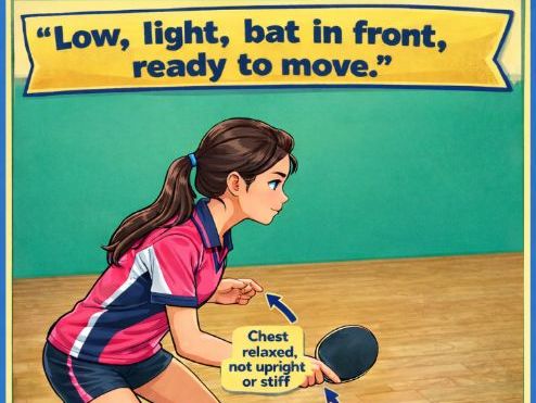 Table Tennis – Lesson 1: Ready Position & Control (FREE SAMPLE)