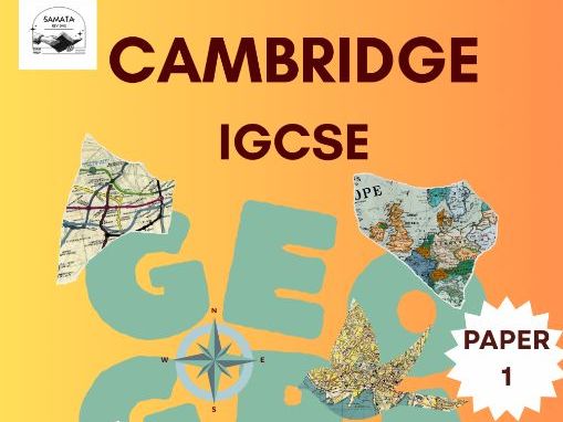 CIE IGCSE Geography 0460 Paper 1 Master Revision Guide I Past Paper Analysis + Exam Preparation