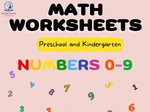 Number Practice 0–9 | Early Years Maths Worksheets