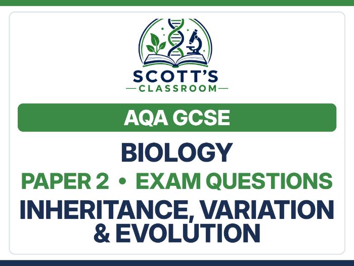 AQA GCSE Biology Inheritance Exam Questions