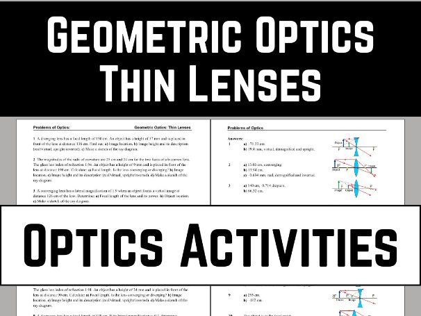 Geometric Optics: Mastering Thin Lenses & Ray Diagrams
