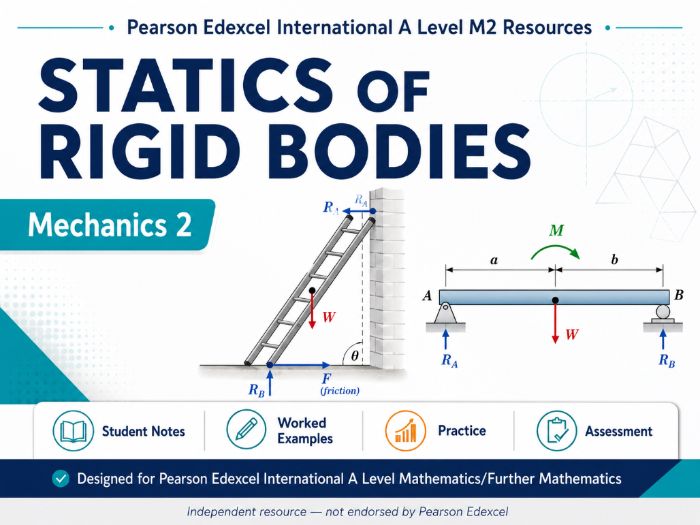 06 - Statics of Rigid Bodies Teacher Pack - Edexcel International A-Level Maths Mechanics 2 (M2)