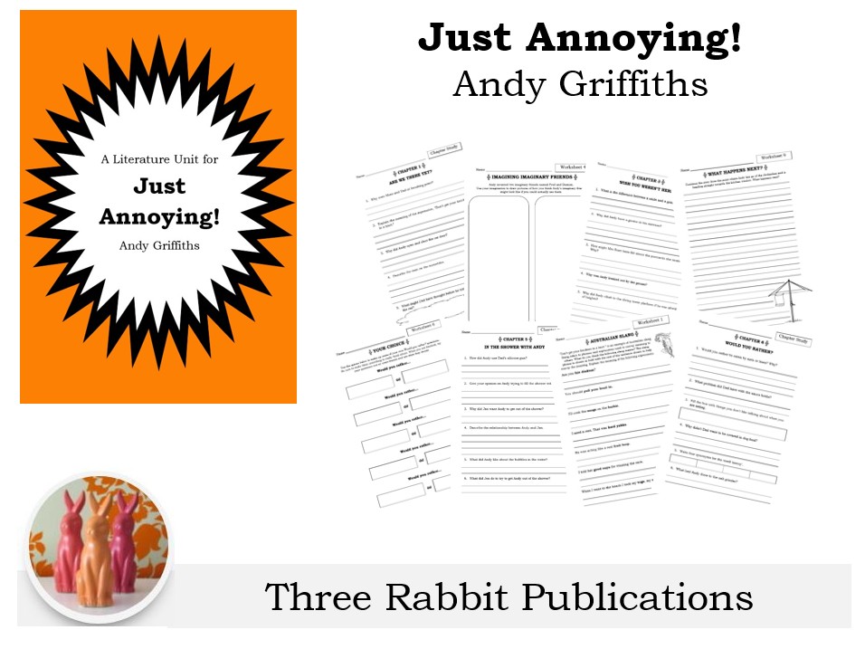 Just Annoying! Novel Study - Andy Griffiths