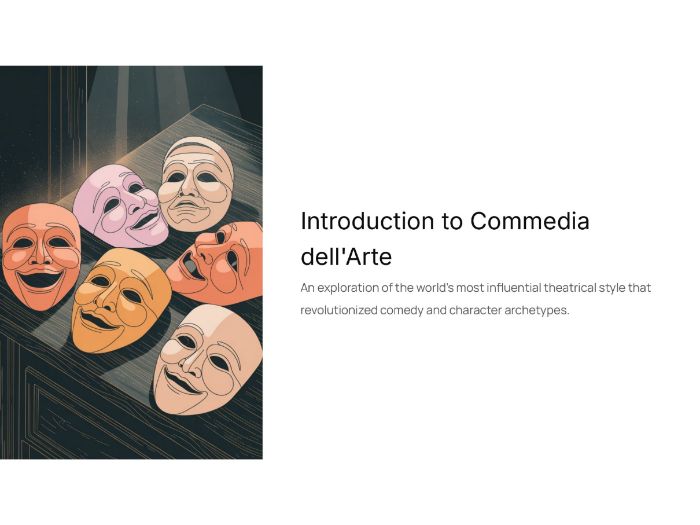 Introduction to Commedia dell'Arte Lesson