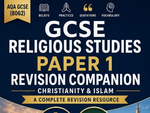 GCSE Religious Studies Paper 1 Revision Companion | Christianity & Islam | AQA 8062