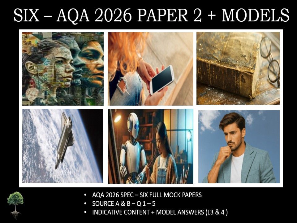 SIX - AQA PAPER 2 | 2026 FULL MOCKS | MODELS