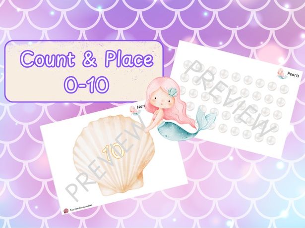 Count & Place Shells (0-10)