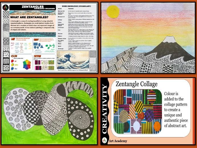 Art Academy 2026 - Zentangles (Lower Key Stage 2)