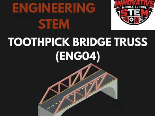 Toothpick Bridge STEM Challenge ENG04
