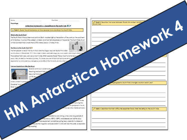 Expeditions to the South Pole HWK 4