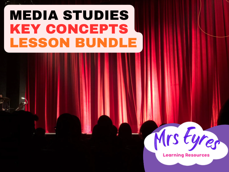 Media Studies Key Concepts Lesson Bundle for GCSE, A-Level & BTEC