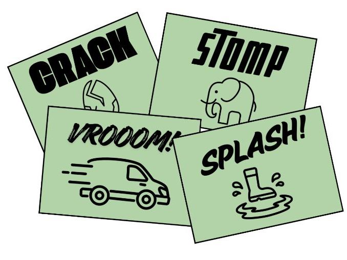 Onomatopoeia Posters