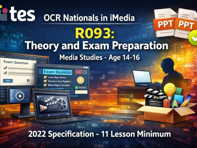 RO93 - OCR Nationals in iMedia - 2022 Spec (11 lesson minimum)