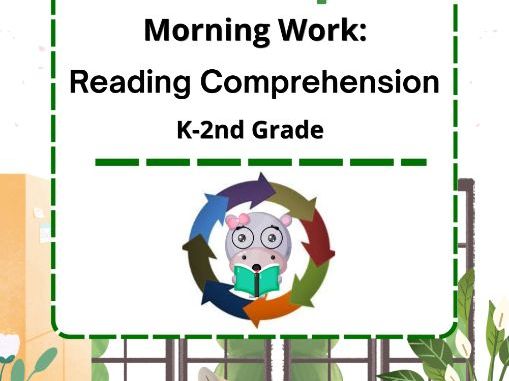 Homeschool Made Simple: Morning Work & Reading Comprehension | Grades K–2