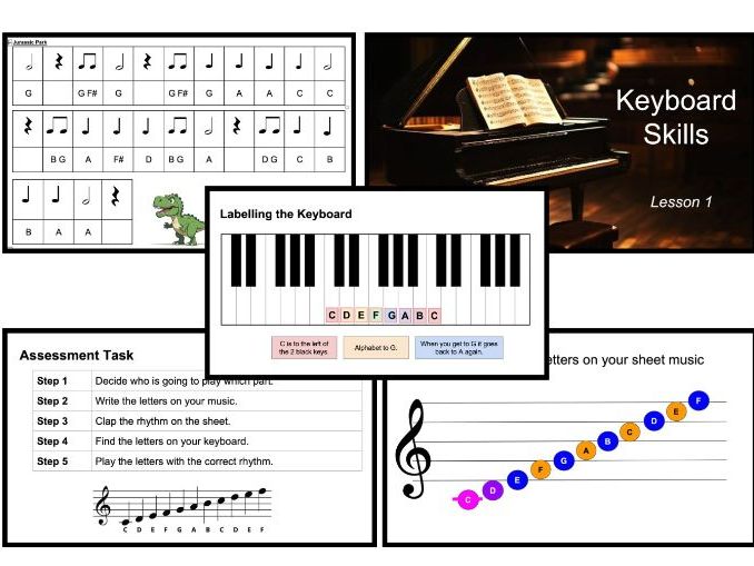 Keyboard Skills - Full Scheme of Work for KS3