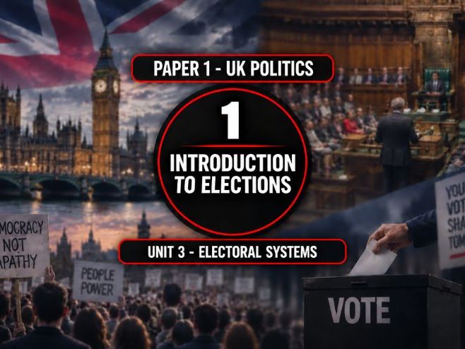1 Electoral Systems - Different electoral systems - Introduction to elections