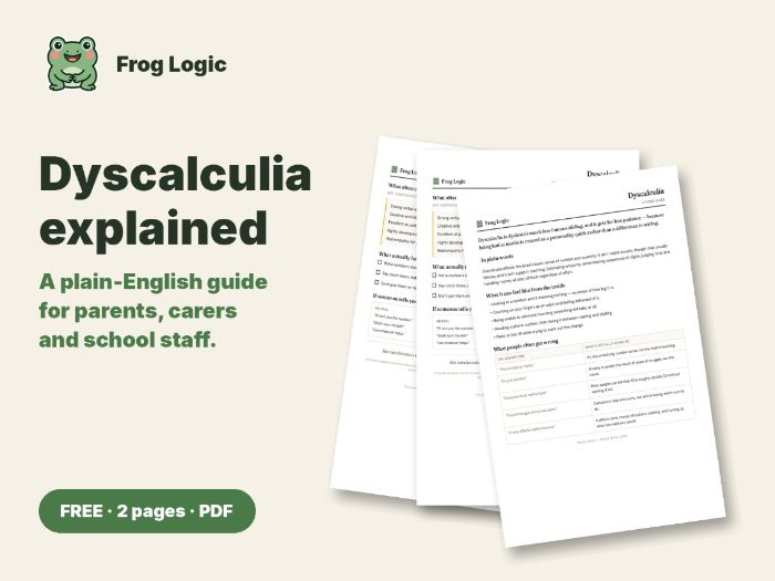 Dyscalculia Explained: Guide for Parents