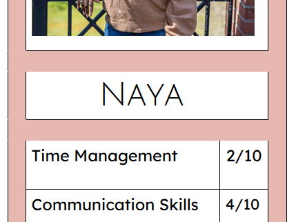 Job Skills Top Trump cards