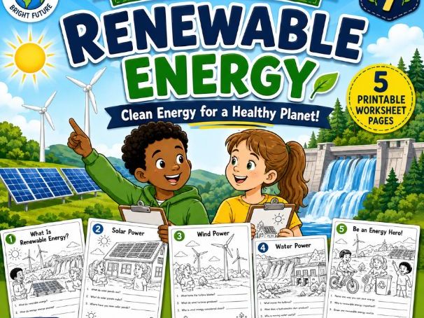 Climate Smart Kids|Renewable Energy| Clean Energy for a Healthy Planet Grade 3-6