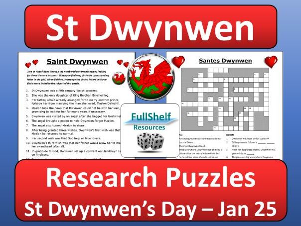 Saint Dwynwen / St Dwynwen's Day