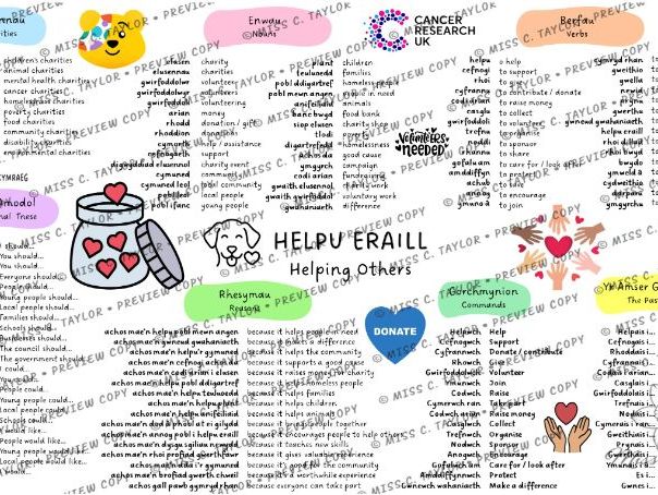 Mat Iaith - Helpu Eraill/ Gwirfoddoli