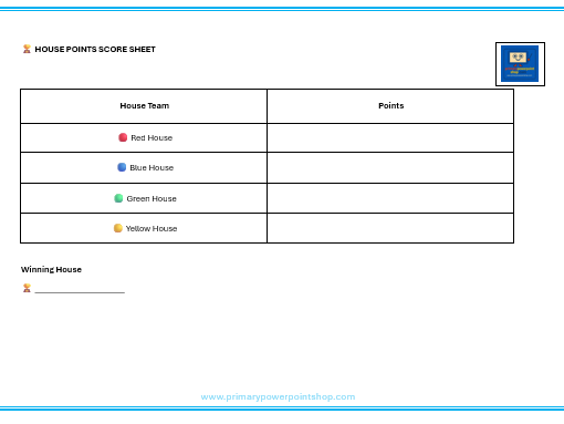 FREE Sports Day Score Cards & Record Sheets