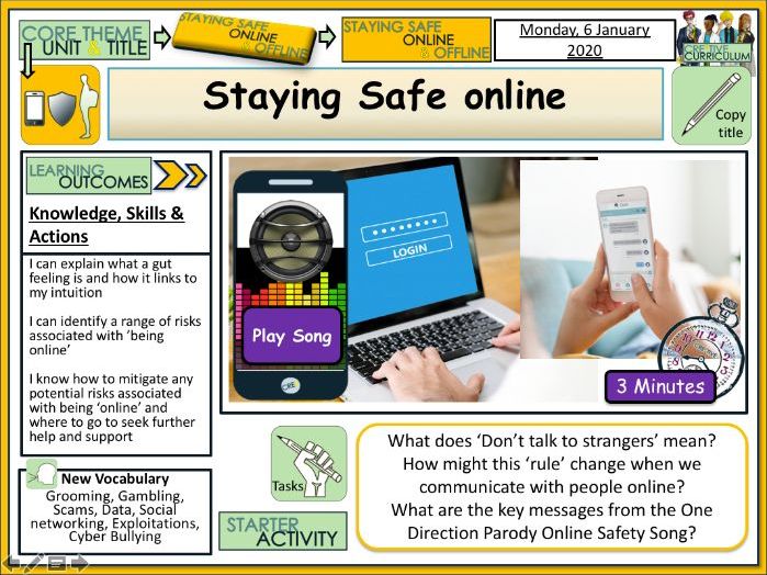 Safer Internet Day - Staying Safe online