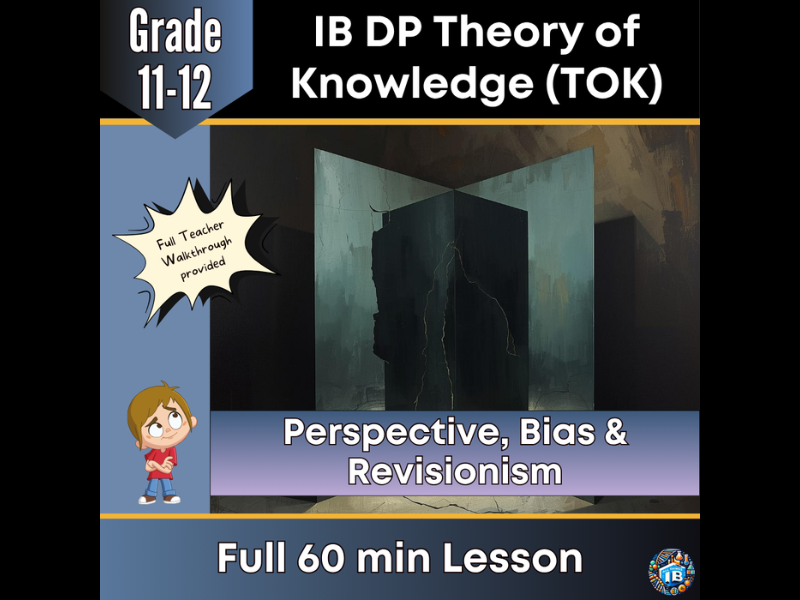 IB DP Theory of Knowledge (TOK): Perspective, Bias & Revisionism in History – Full Lesson 2026