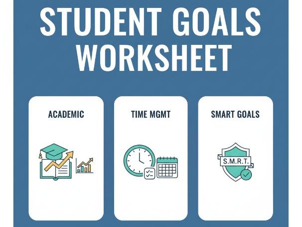 Empower Your Academic Journey: The Essential Student Goals Worksheet